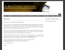 Tablet Screenshot of affiliatecenter.theartofcoverthypnosis.com